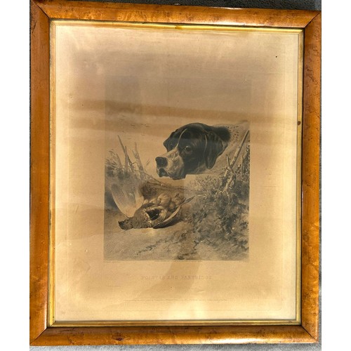35 - A pair of American black and white prints by Richard Ansdell and HT Ryall, published 1855, titled PO... 