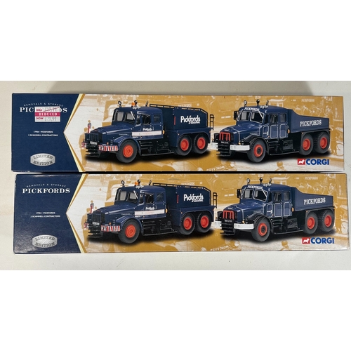 49 - Quantity of mostly Corgi Classis, Corgi Heritage, Oxford etc. 2x Pickfords 2 vehicle Scammell Contra... 