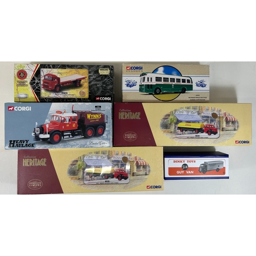 49 - Quantity of mostly Corgi Classis, Corgi Heritage, Oxford etc. 2x Pickfords 2 vehicle Scammell Contra... 