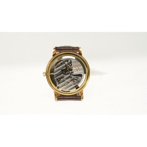 17 - Zenith gentleman's automatic wristwatch in 18kt gold. 36mm.
