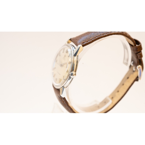 30 - Omega Seamaster Automatic in steel. Reference 165.003. 34mm. Silvered dial marked Omega, Automatic, ... 