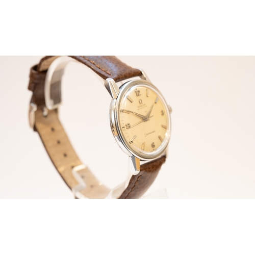30 - Omega Seamaster Automatic in steel. Reference 165.003. 34mm. Silvered dial marked Omega, Automatic, ... 