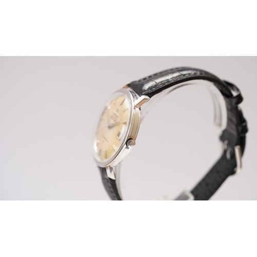 50 - Omega Constellation in steel. Reference ST 168.004. 35.5mm. Dial slightly yellowed, marked Automatic... 
