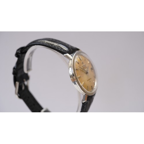 50 - Omega Constellation in steel. Reference ST 168.004. 35.5mm. Dial slightly yellowed, marked Automatic... 