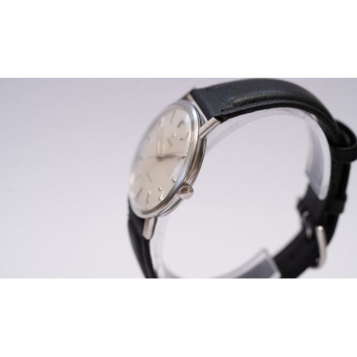 27 - Omega Geneve in steel. 34mm. Reference 131.019SP. Snap back case. Manual wind calibre 601 movement. ... 