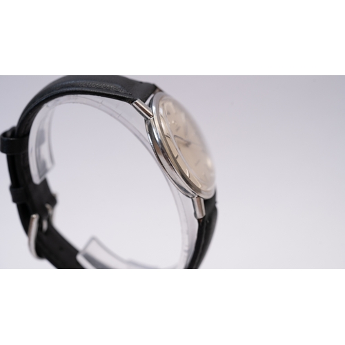27 - Omega Geneve in steel. 34mm. Reference 131.019SP. Snap back case. Manual wind calibre 601 movement. ... 