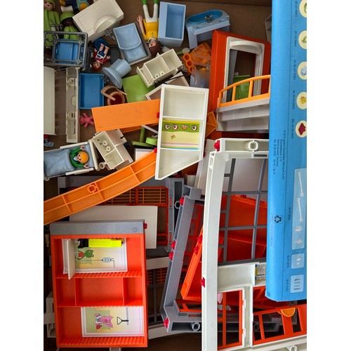 19 - PLAYMOBIL. 5x sets. Incudes 6657 city life Hospital, 5436 car, 6685 Rescue ambulance, 6635 city life... 