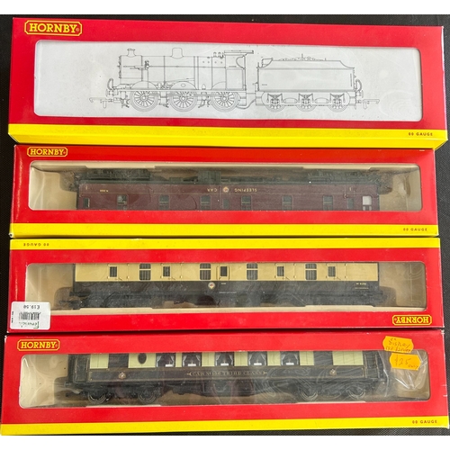 240 - A quantity of Hornby OO Railway. A BR King Class 4-6-0 tender locomotive 'King Edward II' 6023 (R.31... 