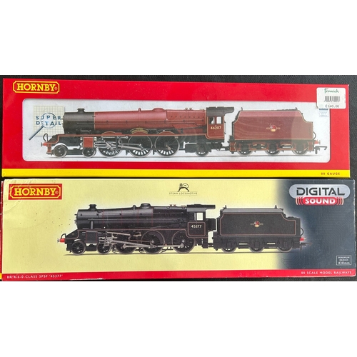 128 - 2 Hornby OO Tender Locomotives. A BR Ex LMS Princess Royal Class 4-6-2 'Princess Arthur of Connaught... 