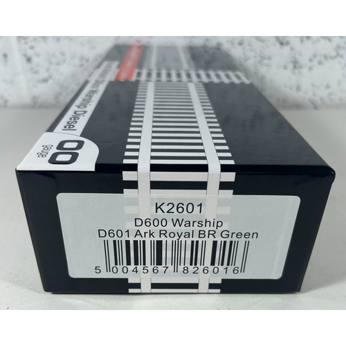 136 - Kernow Model Rail Centre BR Class D6XX A1A-A1A diesel hydraulic locomotive 'Ark Royal' D601 (K2601).... 