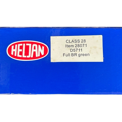 137 - Heljan OO BR Class 28 Co-Bo diesel electric locomotive D5711 (28071). Boxed. Contents VGC-Mint.