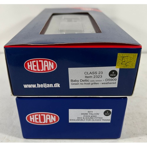 143 - 2 Heljan OO Diesel Electric Locomotives. A BR Co-Co prototype 'Falcon' D0280 (5311). For Olivia's Tr... 