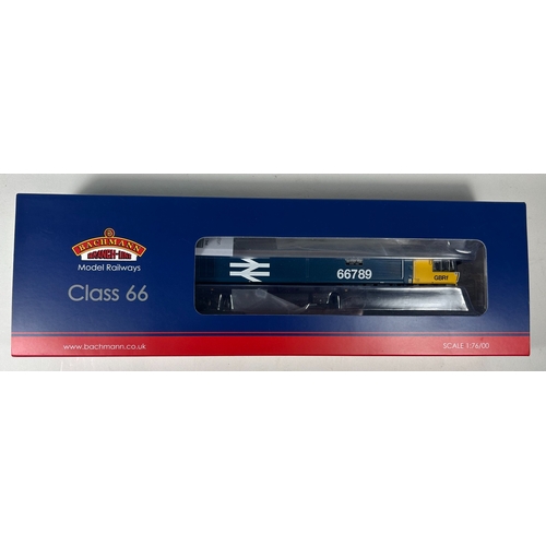 145 - Bachmann Branch-Line OO Diesel-Electric Locomotive. Class 66 66789 (32-740), 'British Rail 1948-1997... 