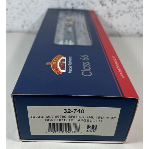 145 - Bachmann Branch-Line OO Diesel-Electric Locomotive. Class 66 66789 (32-740), 'British Rail 1948-1997... 