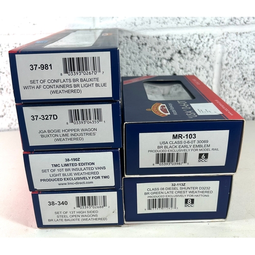 153 - Bachmann Branch-Line OO Railway. 2 Locomotives - a USA Class 0-6-0 Tank 30069 (MR-103) in BR black w... 