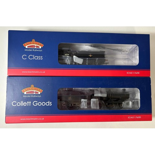 164 - 2 Bachmann Branch-Line OO Steam Tender Locomotives. A BR Collett 0-6-0 Goods Locomotive, 2259 (32-31... 