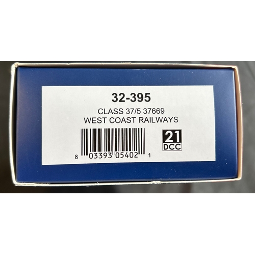 188 - Bachmann Branch-Line OO Diesel-Electric Locomotive. Class 37 37669 (32-395). With 21DCC. In West Coa... 