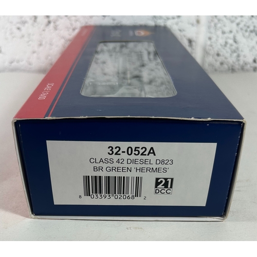 191 - Bachmann Branch-Line OO Diesel-Hydraulic Locomotive. Class 42 D823 'Hermes' (32-052A). With 21DCC. I... 