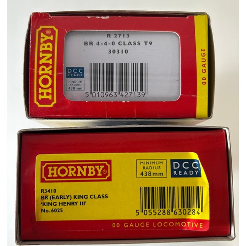 229 - 2 Hornby OO Guage Locomotives R3410 BR (Early) King Class 'King Henry 111' No.6025. Together with a ... 