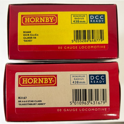 230 - 2 Hornby OO Gauge Locomotives, both DCC Ready. R3660 DCR Co-Co Class 56 No '56303'. Together with a ... 