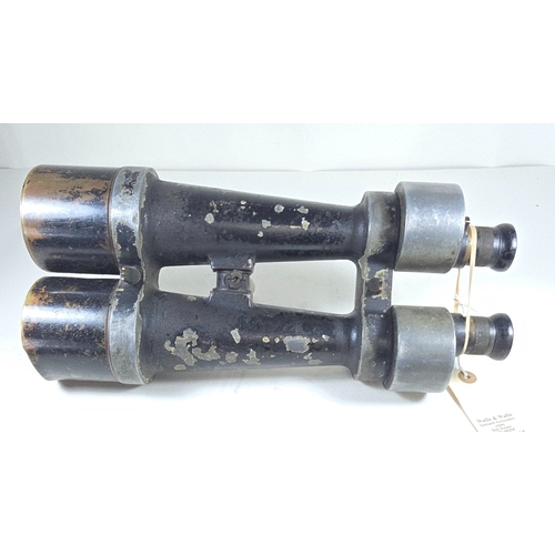 387 - Zeiss Karoly Gyor spotting binoculars, WW1 military spotting optics. GC