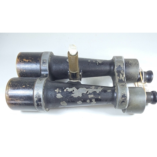 387 - Zeiss Karoly Gyor spotting binoculars, WW1 military spotting optics. GC