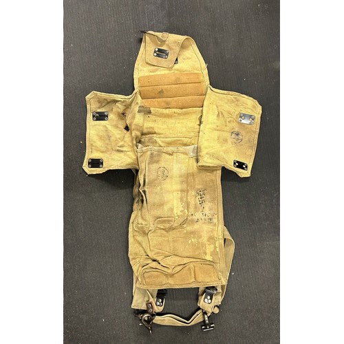 500 - Two equipment carriers, one is marked with WW2 German Swastika markings.