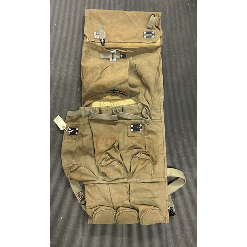 500 - Two equipment carriers, one is marked with WW2 German Swastika markings.