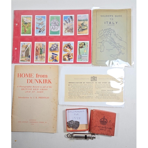 401 - An HM silver ARP badge in its original card box, an ARP 