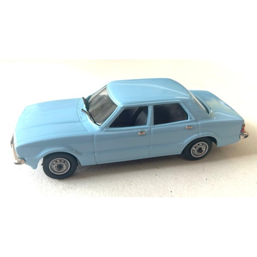 49 - Lansdowne Models LDM.56 1979 Ford Cortina MKIV 1.6L 4-Door Saloon. An example in Bermuda Blue. Boxed... 