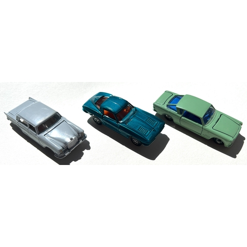 54 - 3 Lone Star Impy/Flyers series Cars. No.11 Gran Turismo (Corvette Stingray). In metallic turquoise. ... 