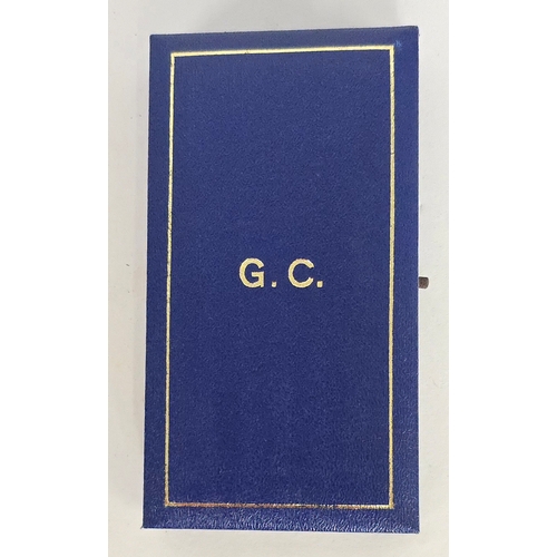 593 - George Cross (James Pollitt 1935), GEF, in Royal Mint case, this being an exchange issue for an Edwa... 