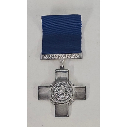 593 - George Cross (James Pollitt 1935), GEF, in Royal Mint case, this being an exchange issue for an Edwa... 