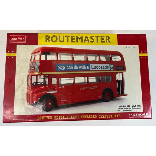 26A - Sun Star 2908-RM 870-WLT 870: Routemaster London Transport Bus 
