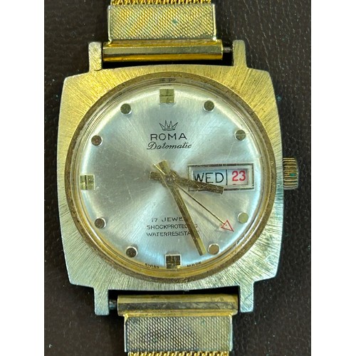322 - Five vintage gentleman's mechanical watches to include Sloany, Hourmaster and Reliant, untested.