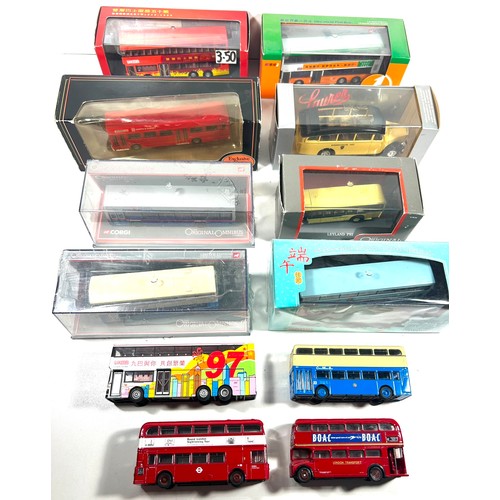 29 - 22 Various Buses by various makes. 13x Hong Kong issue examples including ABC Models and Corgi, live... 