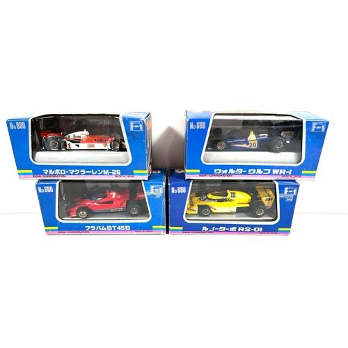 33 - 10 Japanese 1/43 Cars. 6 Sakura - No.1 Lamborghini Miura. No.2 Lamborghini Jota. No.3 Ferrari 365 GT... 
