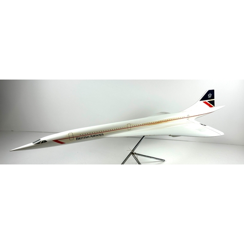 20 - A Space Models fine scale model of the BAE systems Concorde. An example in the 1980's British Airway... 