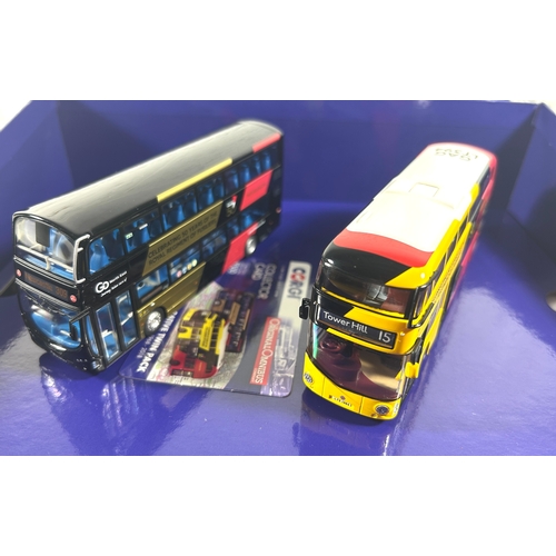 7 - CORGI- Original Omnibus limited edition FUSILIER50 WRIGHTBUS COMMEMORATIVE TWIN PACK GO-AHEAD GROUP,... 