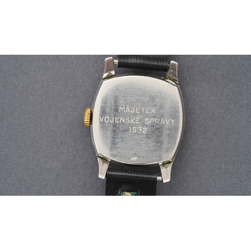 320 - Longines 'Majetek' Czech pilot's watch, c.1939-40One of three brands to supply watches to the Czech ... 