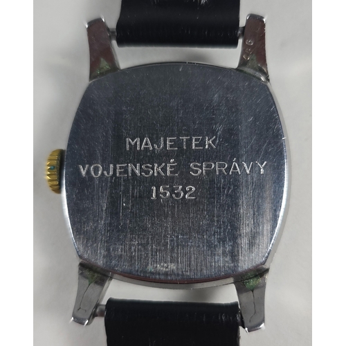 320 - Longines 'Majetek' Czech pilot's watch, c.1939-40One of three brands to supply watches to the Czech ... 