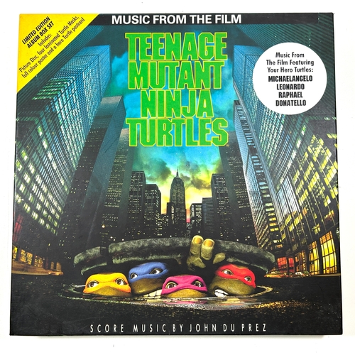 4 - A scarce music from the film TEENAGE MUTANT NINJA TURTLES score by JOHN DU PREZ dating from 1990. Li... 