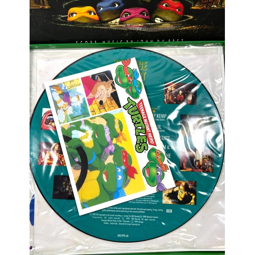 4 - A scarce music from the film TEENAGE MUTANT NINJA TURTLES score by JOHN DU PREZ dating from 1990. Li... 