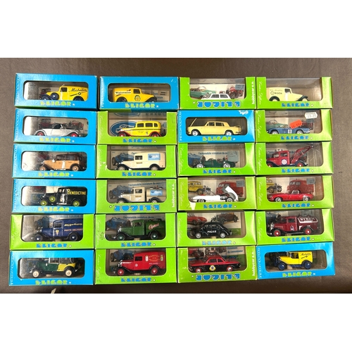 11 - 25 Eligor 1:43 Classic Vehicles. Including - Bentley T Series, Bugatti Type 35B, Triumph TR5, 2x Jag... 