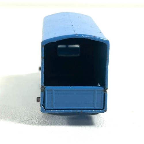 25 - Matchbox Series No.17 Bedford Removals Van. An example in light blue with silver trim, 