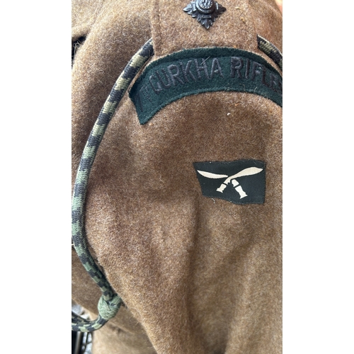 40 - A 1949 pattern Officers Battledress Uniform of the 7th Gurkha Rifles, comprising battledress blouse ... 