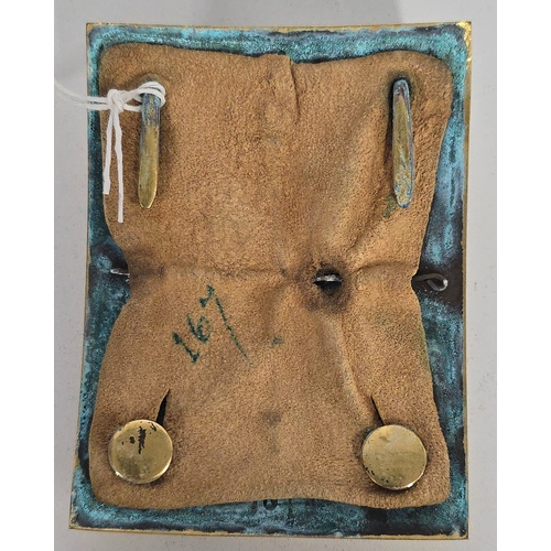 53 - A fine Officer's 1848-55 rectangular gilt and silver Shoulder Belt Plate of the 4th (The King's Own)... 