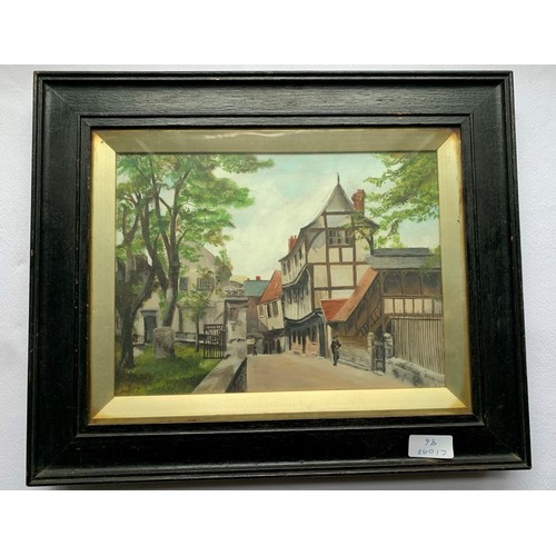 16 - Unsigned Oil Painting in a Dutch Style
Framed
c.22cm x 29cm