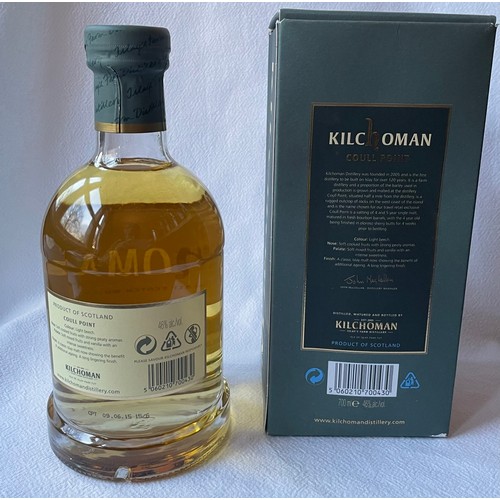 67 - Kilchoman 'Coull Point' Islay Single Malt Whisky
in carton
(70cl 46%)