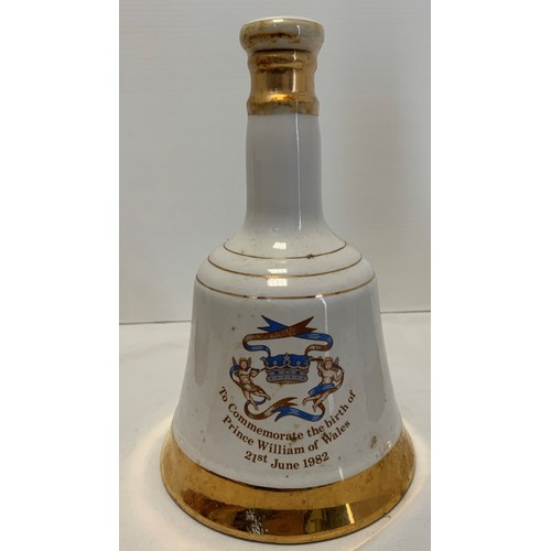 72 - Three Commemorative Bells Whisky Decanters (3)
Charles and Diana's Wedding
The Birth of Prince Willi... 